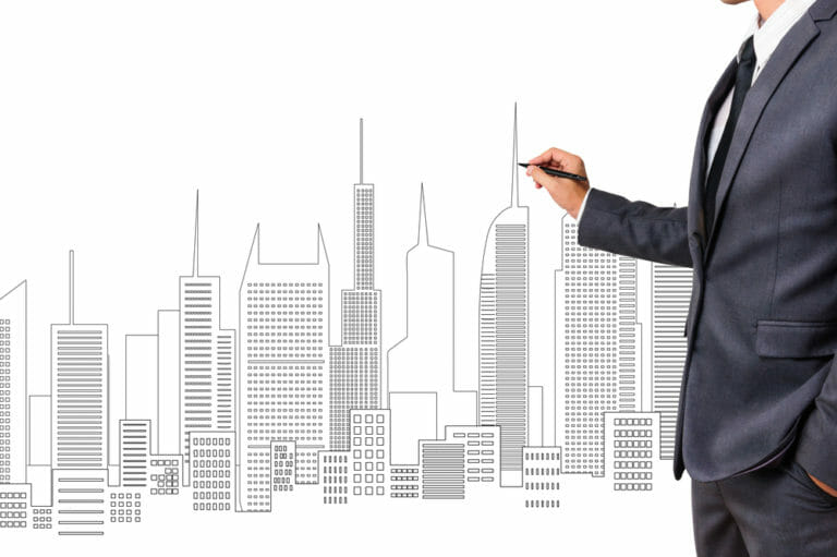 Drawing the types of commercial property