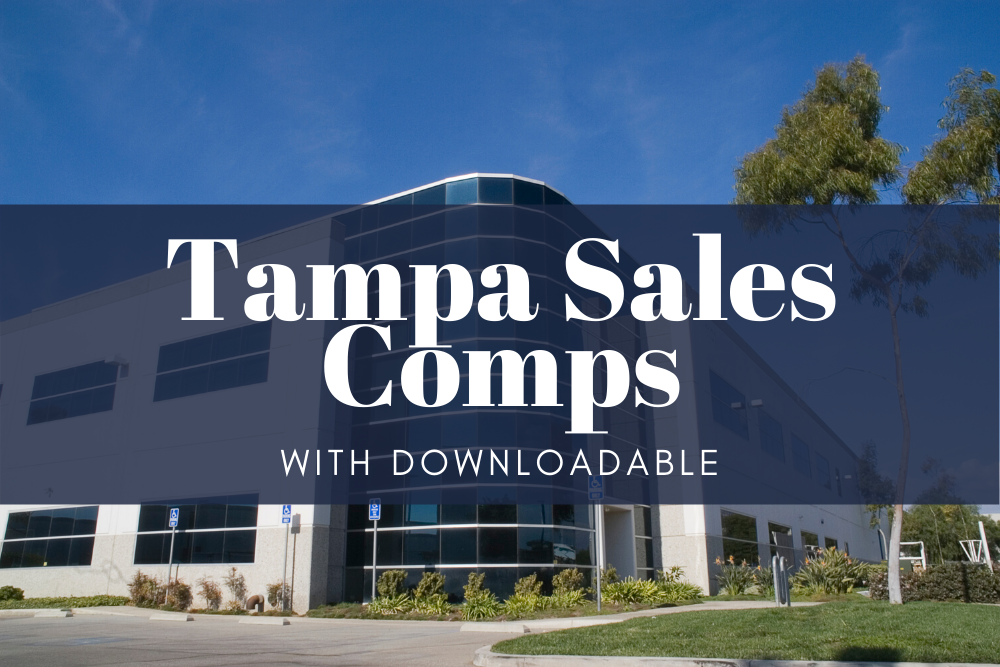 Tampa Office Sales Comps