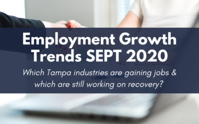 Tampa Employment Growth Trends | September 2020